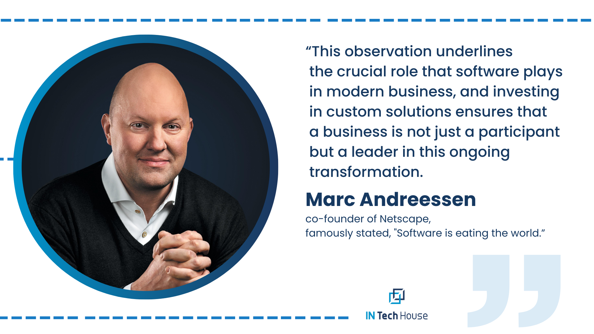 Marc Andreessen about Software